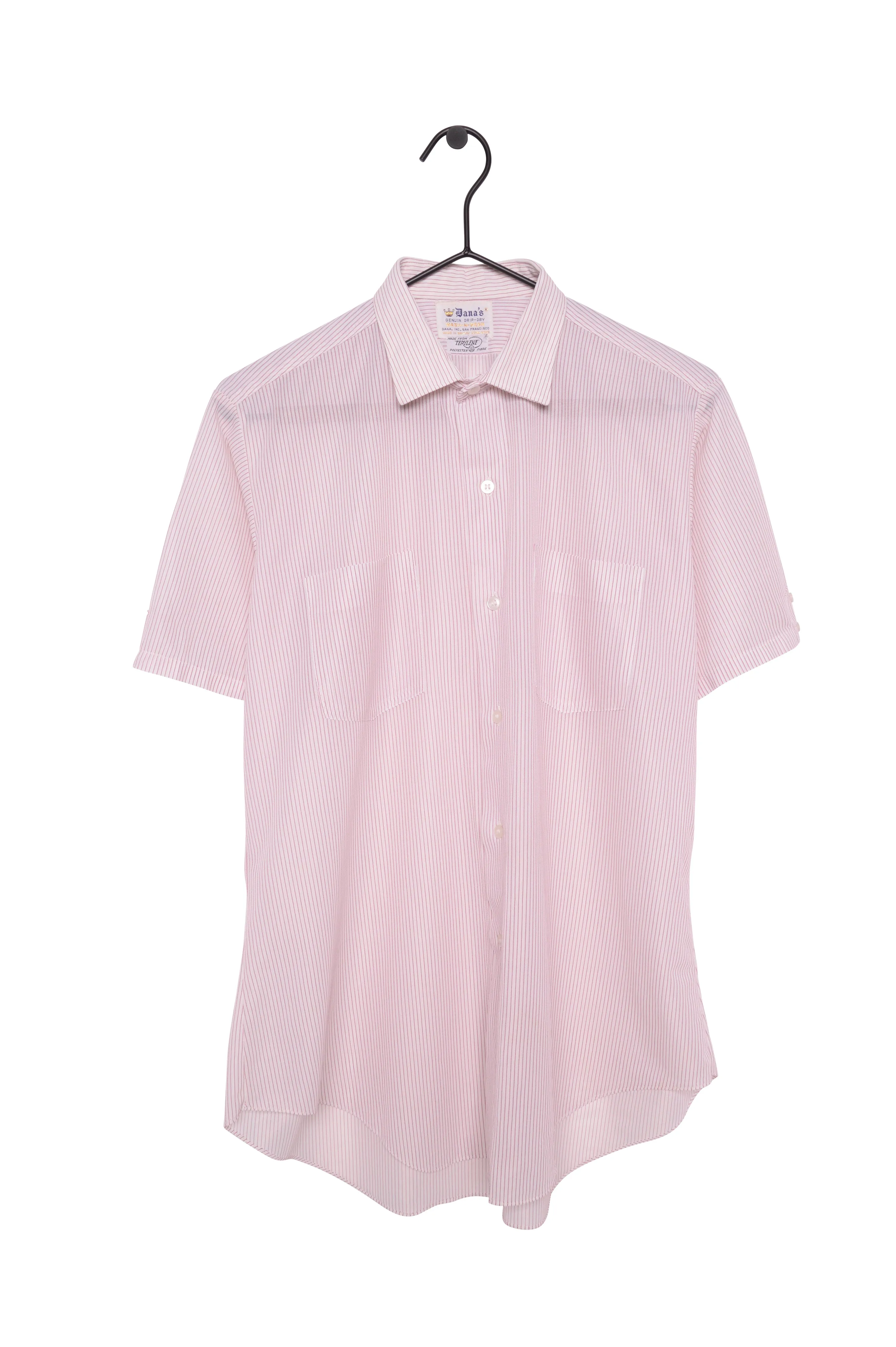 1950s Semi Sheer Button Down