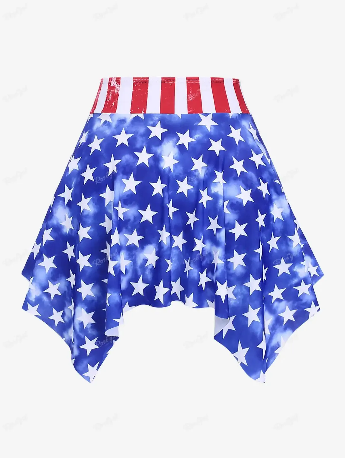 3-Piece Tankini for Beach Days and Patriotic Events
