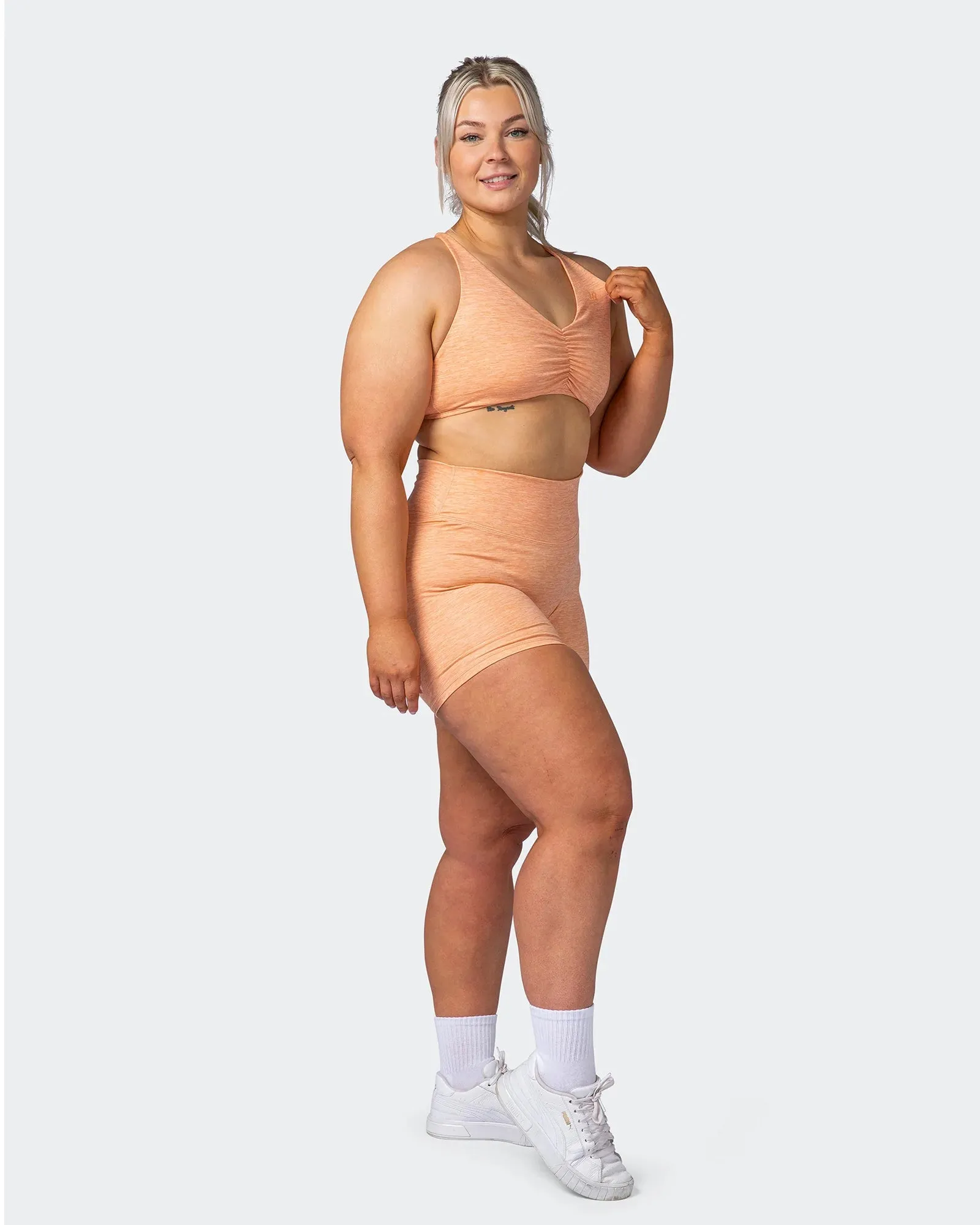 Align Bralette - Apricot Marl