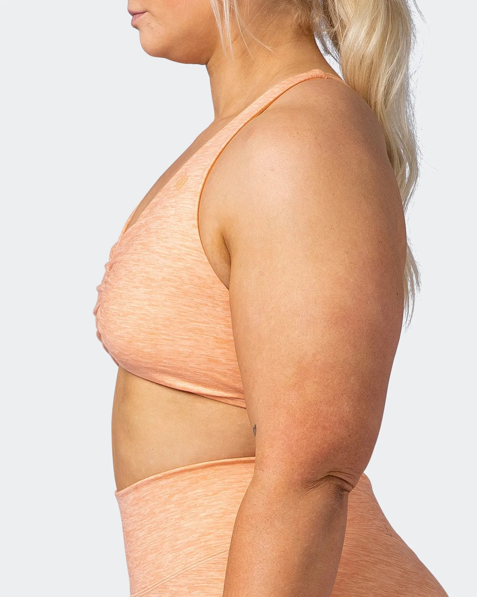 Align Bralette - Apricot Marl