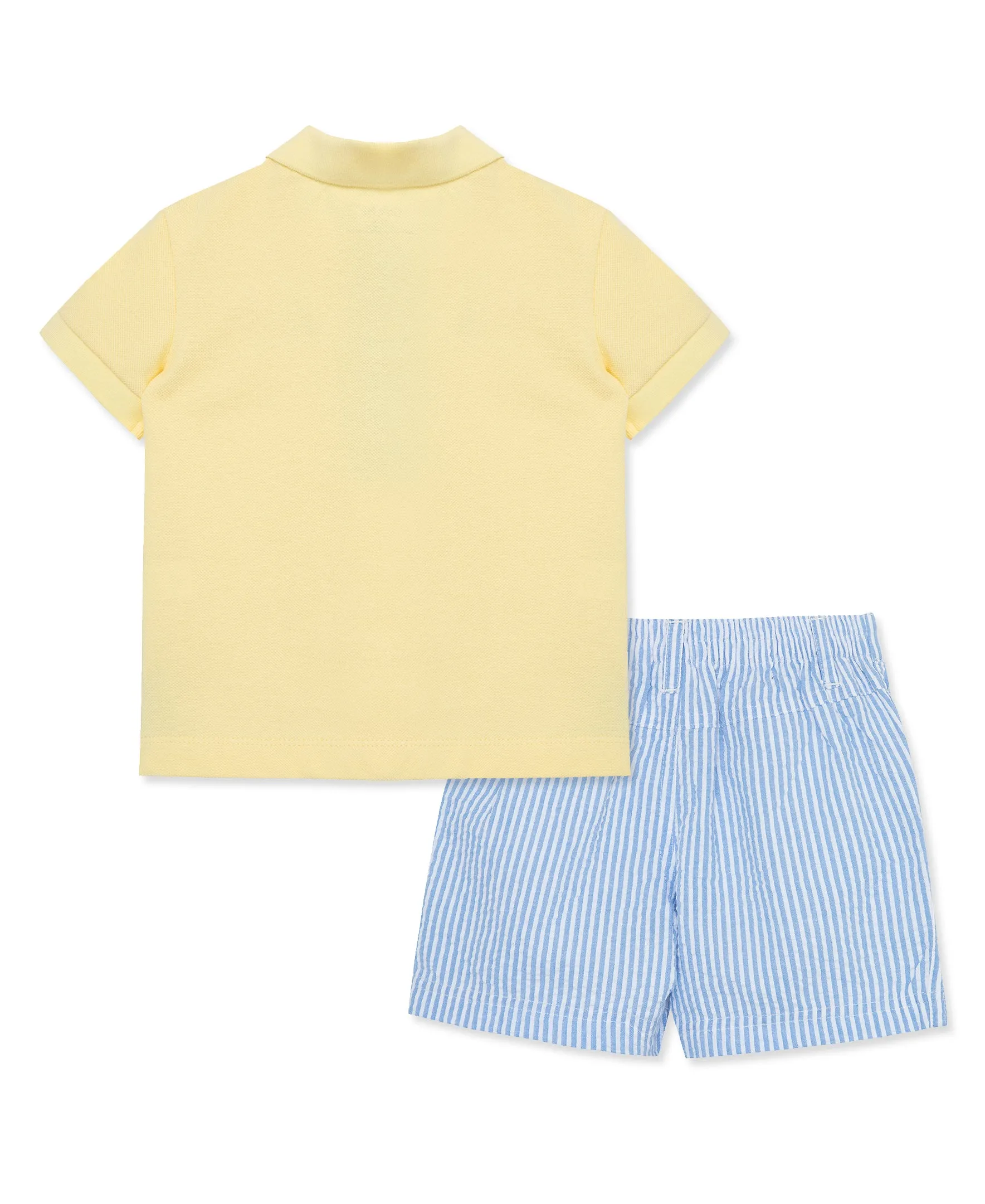 Anchor Polo Toddler Short Set (2T-4T)