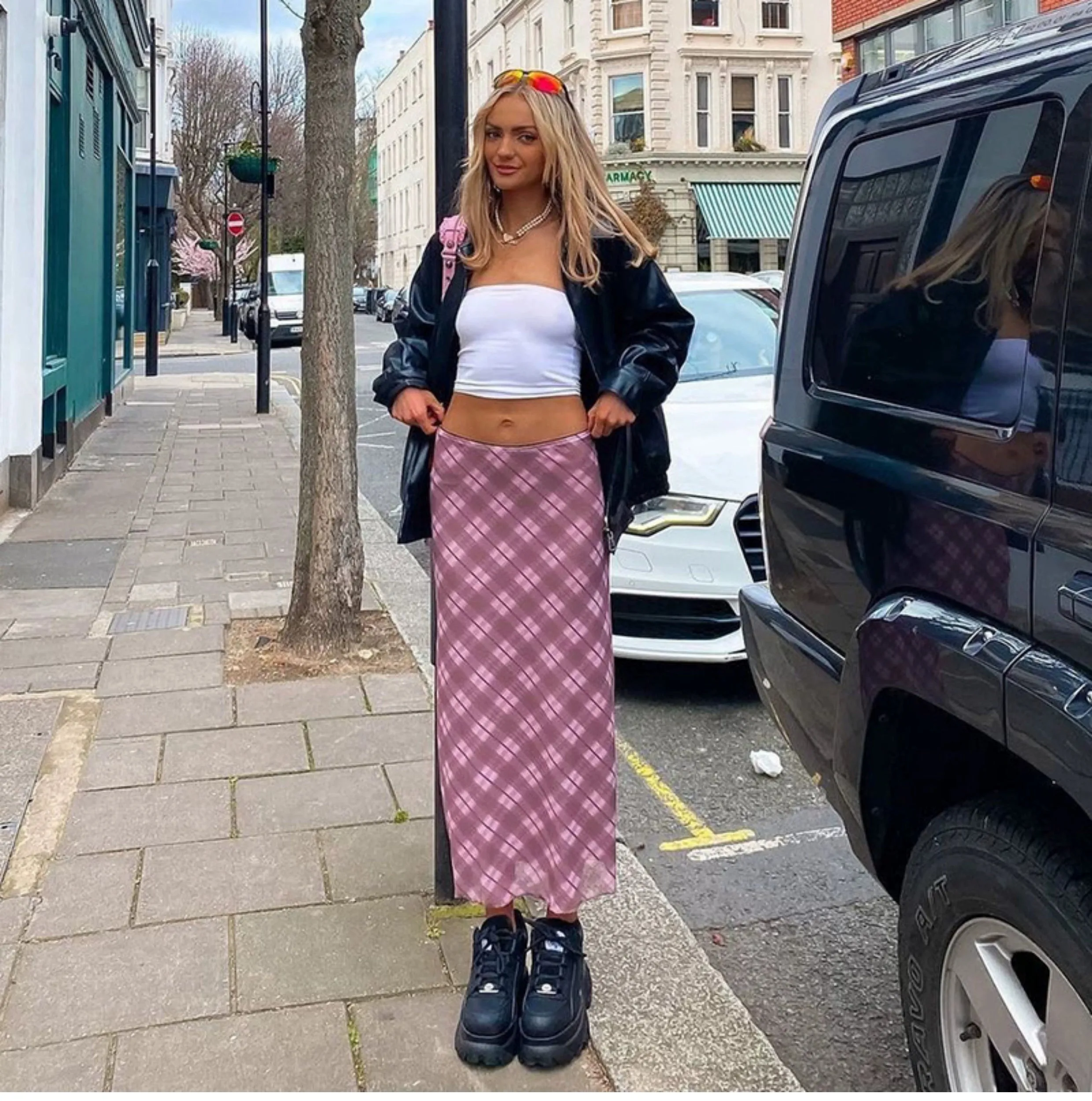 Angelic Vintage Maxi Skirt