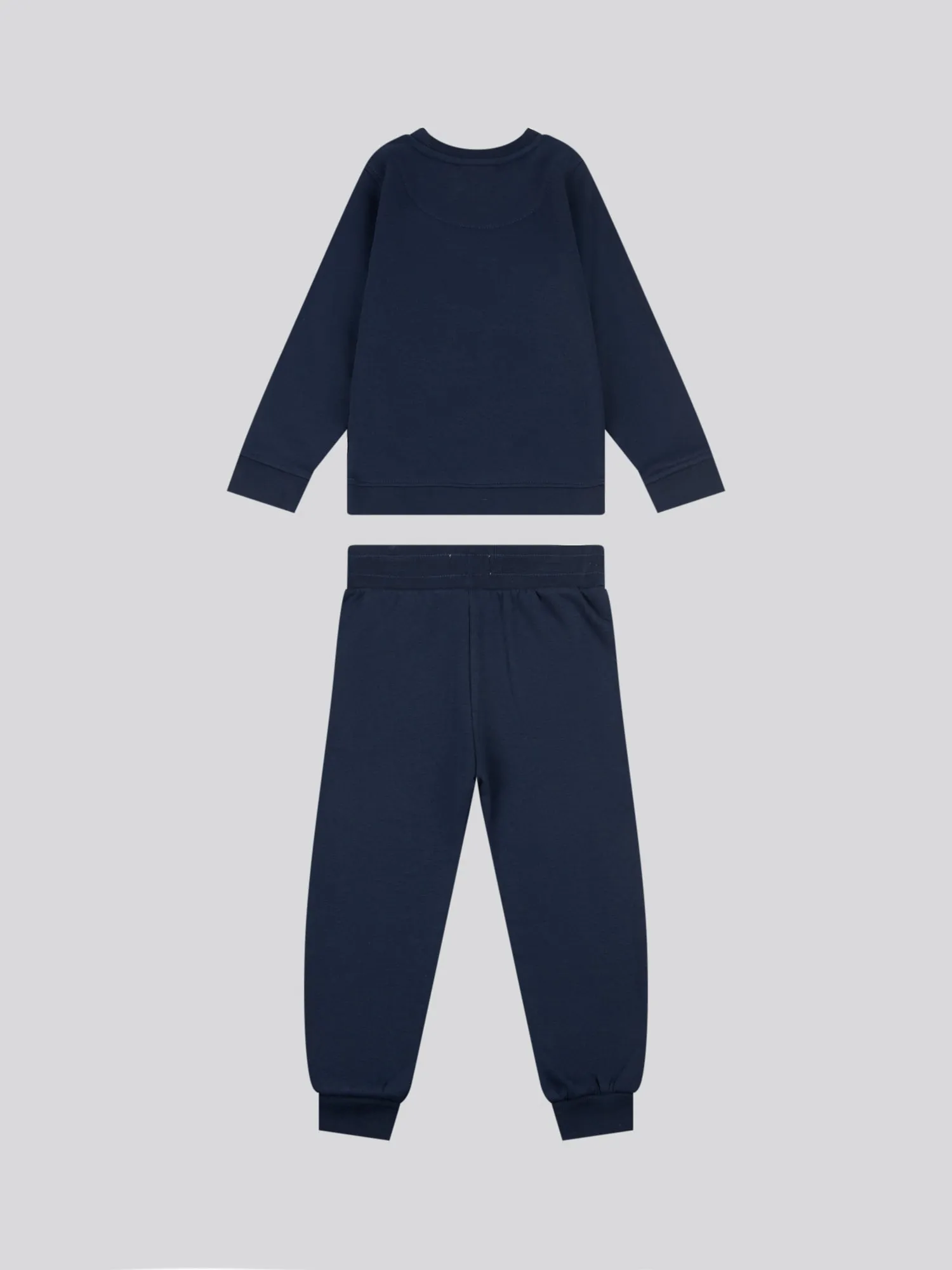 Arch Crew and BB Jog Set Dark Sapphire Navy / Empire Yellow DHM