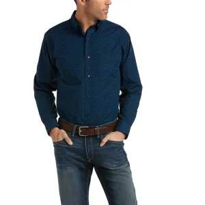Ariat Mens Yates Fitted Long Sleeve Gibraltar Sea Shirt 10038008