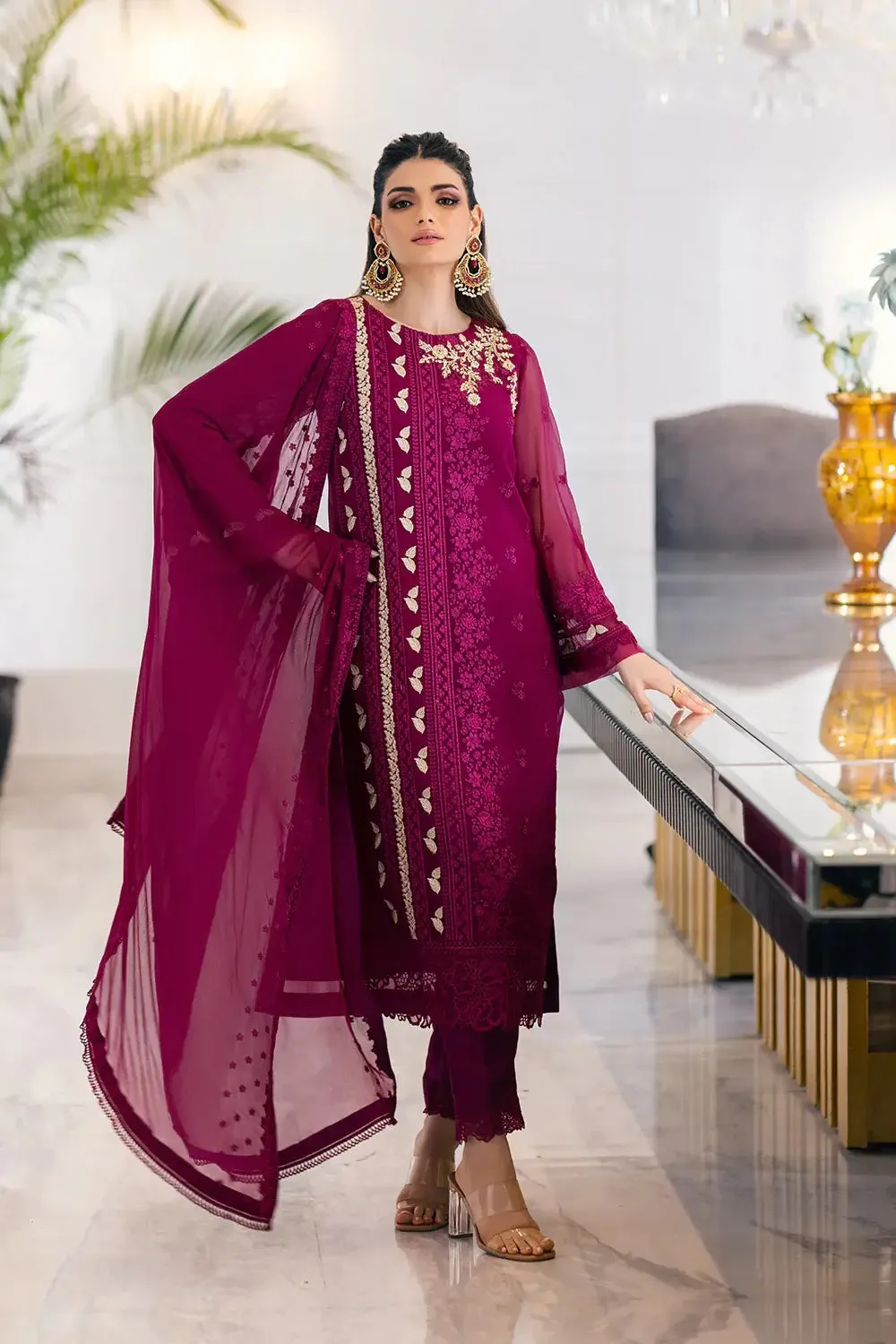 Azure | Embroidered Ensembles 23 | Glooming Diva