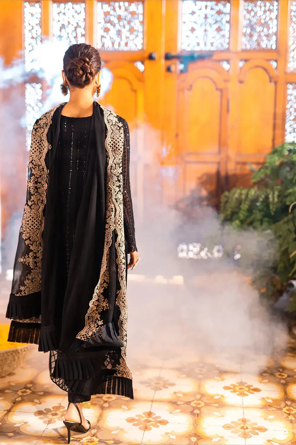 Azure | Embroidered Formals | Onyx Dove