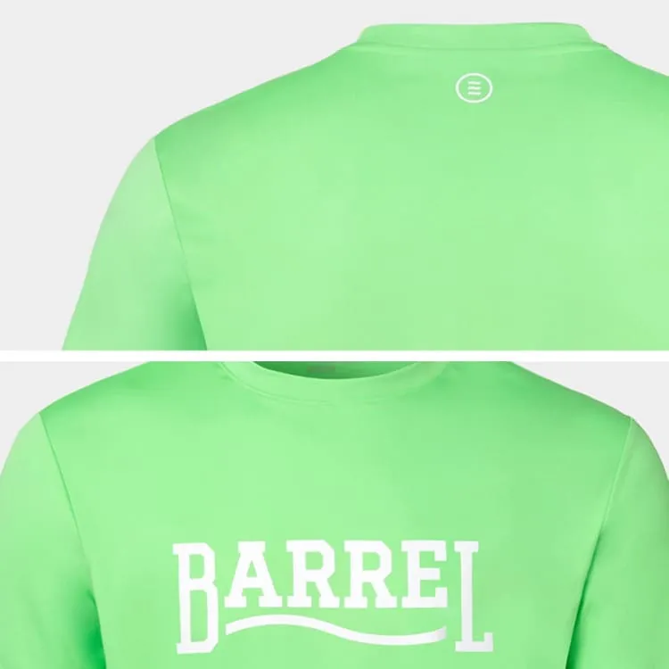 Barrel Men Romantic Motion S/S Rashguard-GREEN