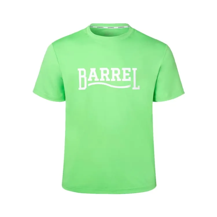 Barrel Men Romantic Motion S/S Rashguard-GREEN