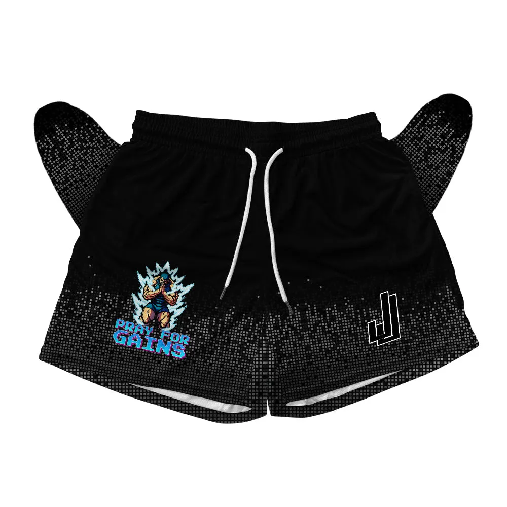 Basic Mesh Shorts - Pray For Gains