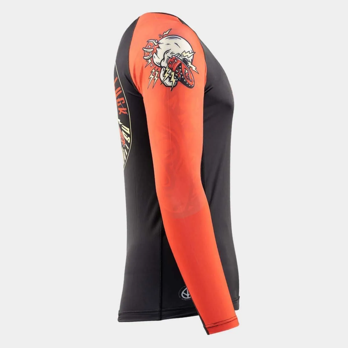 Black/Red Tatami Lucky Eco Tech Recycled Rash Guard