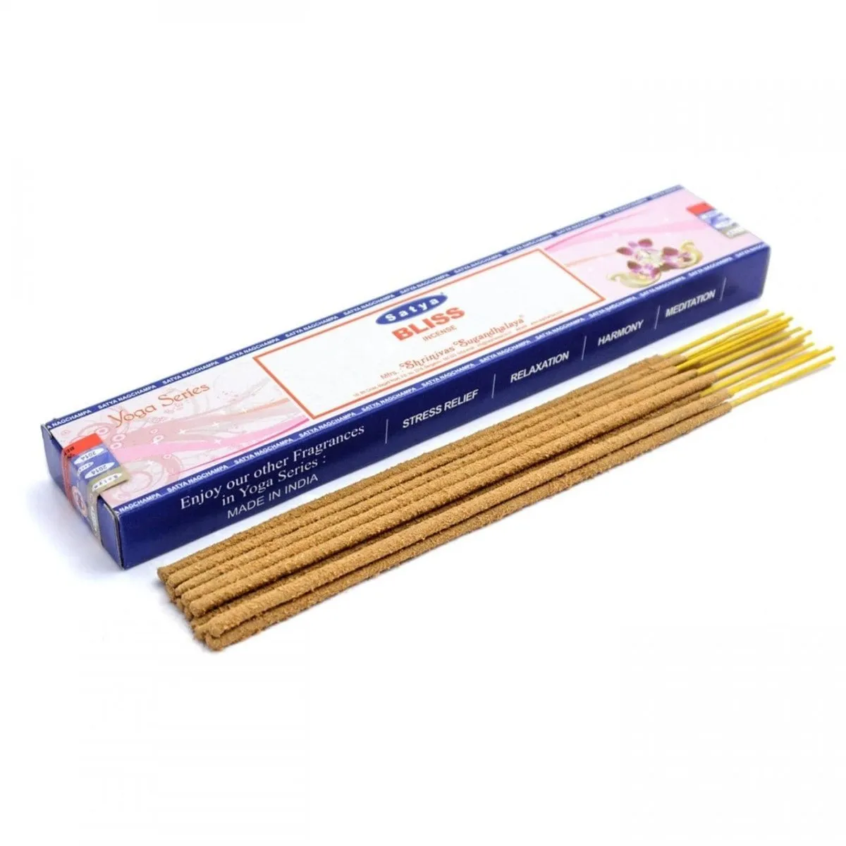 Bliss Incense Sticks by Satya (Yoga Series)