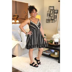 Cali Embroidered Neckline Sundress