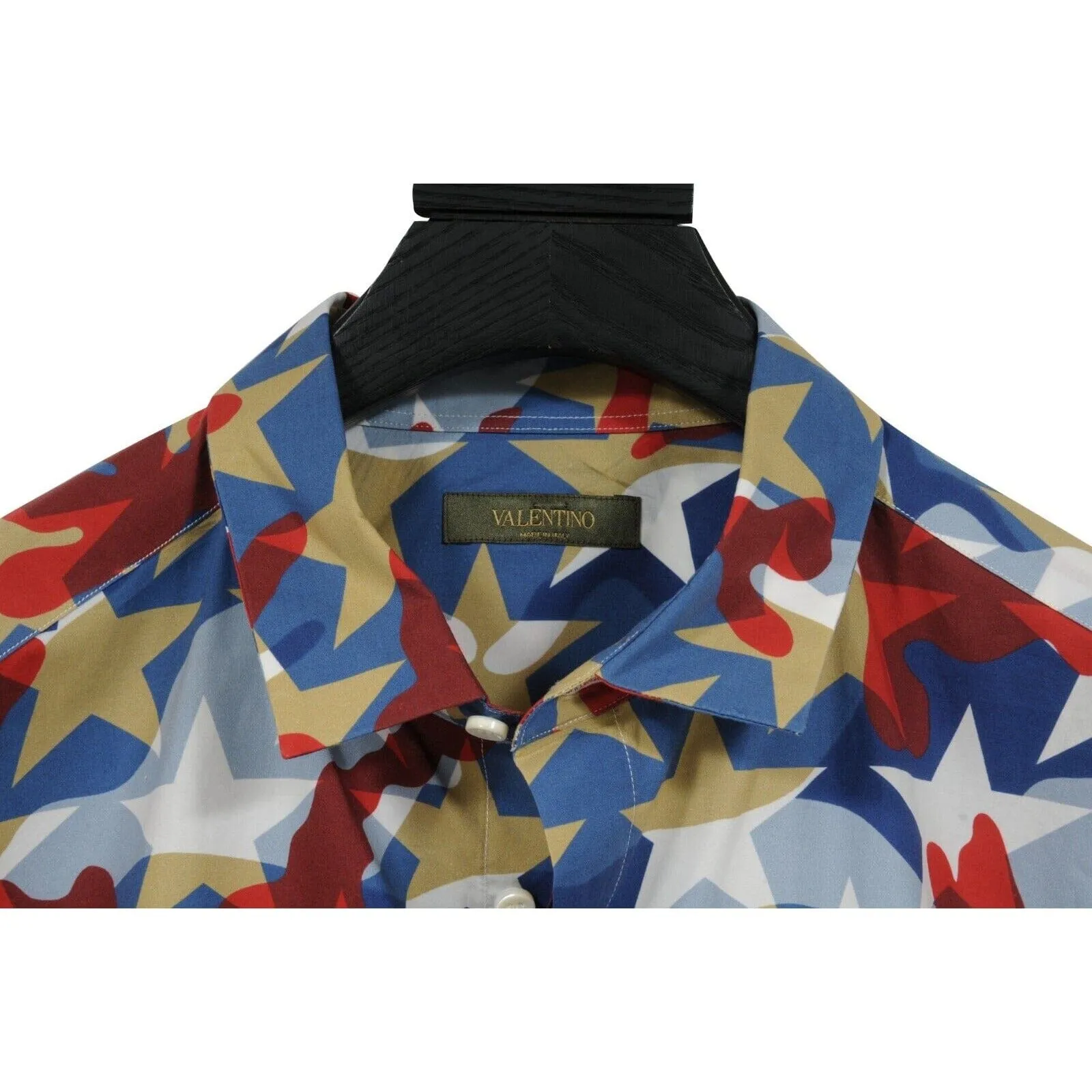 Camo Star Button Down Shirt
