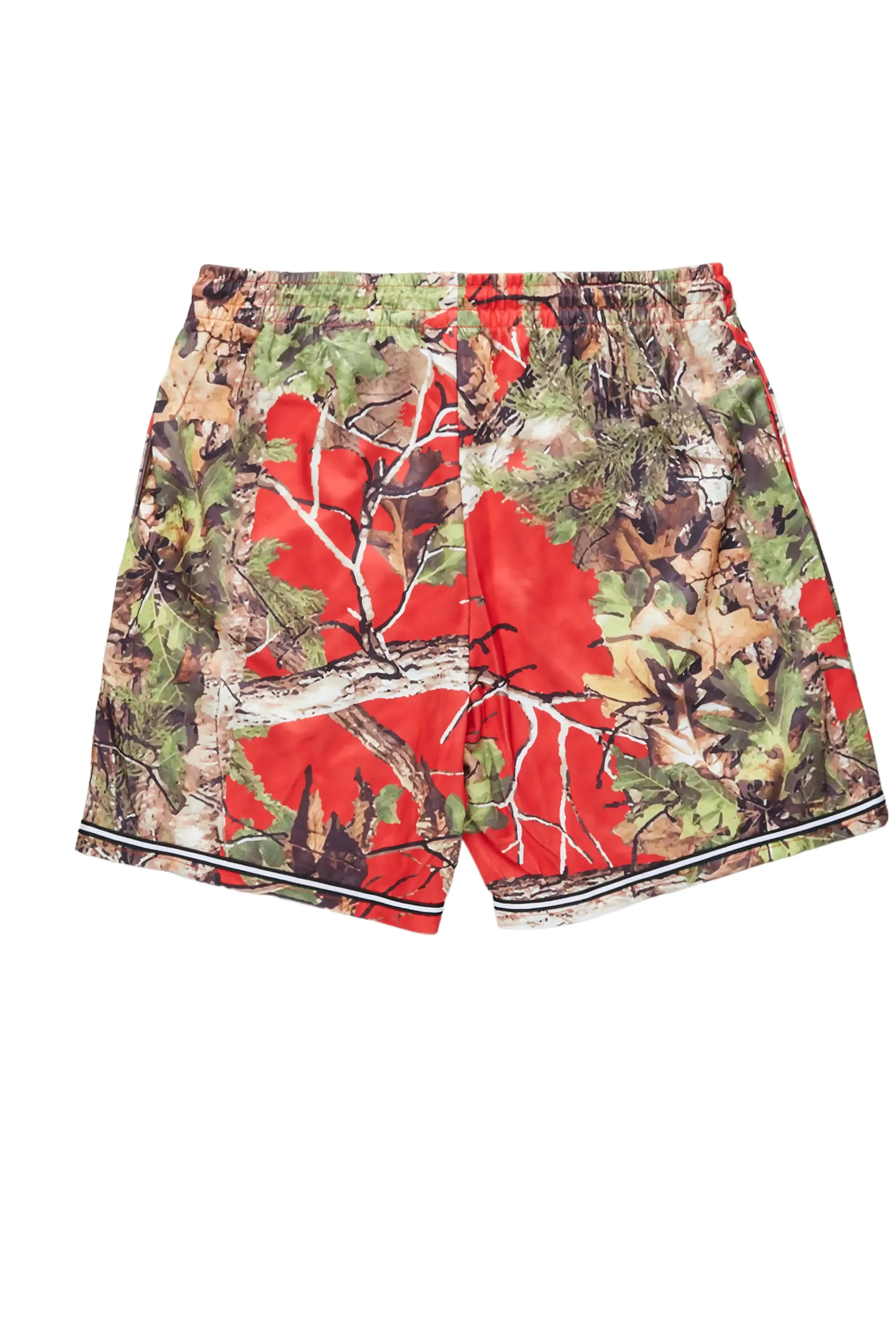 Ceri Red Graphic Short