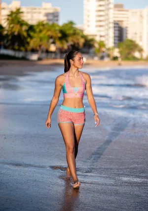 Chicas Shorts Butterfly
