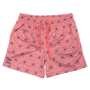 Chosen Demon Pattern Mesh Shorts