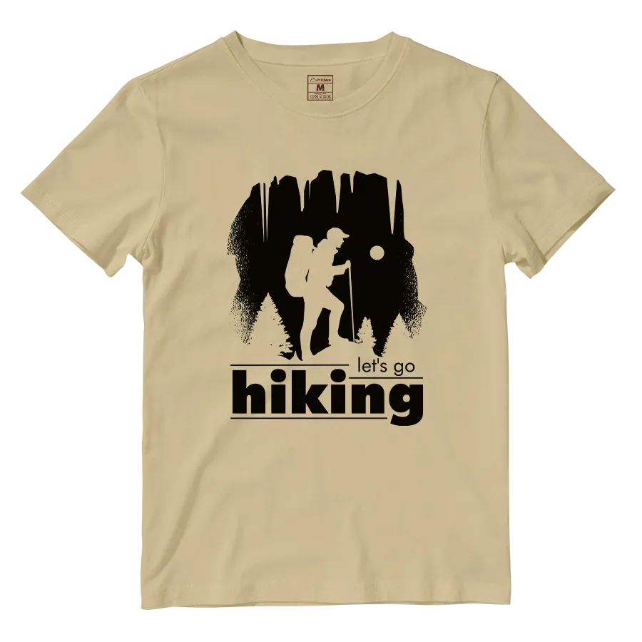 Cotton Shirt: Let's Go Hiking