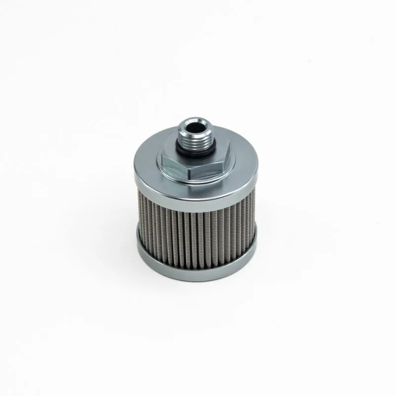 DeatschWerks Stainless Steel 6AN 100 Micron Universal Fuel Pump Pre-Filter