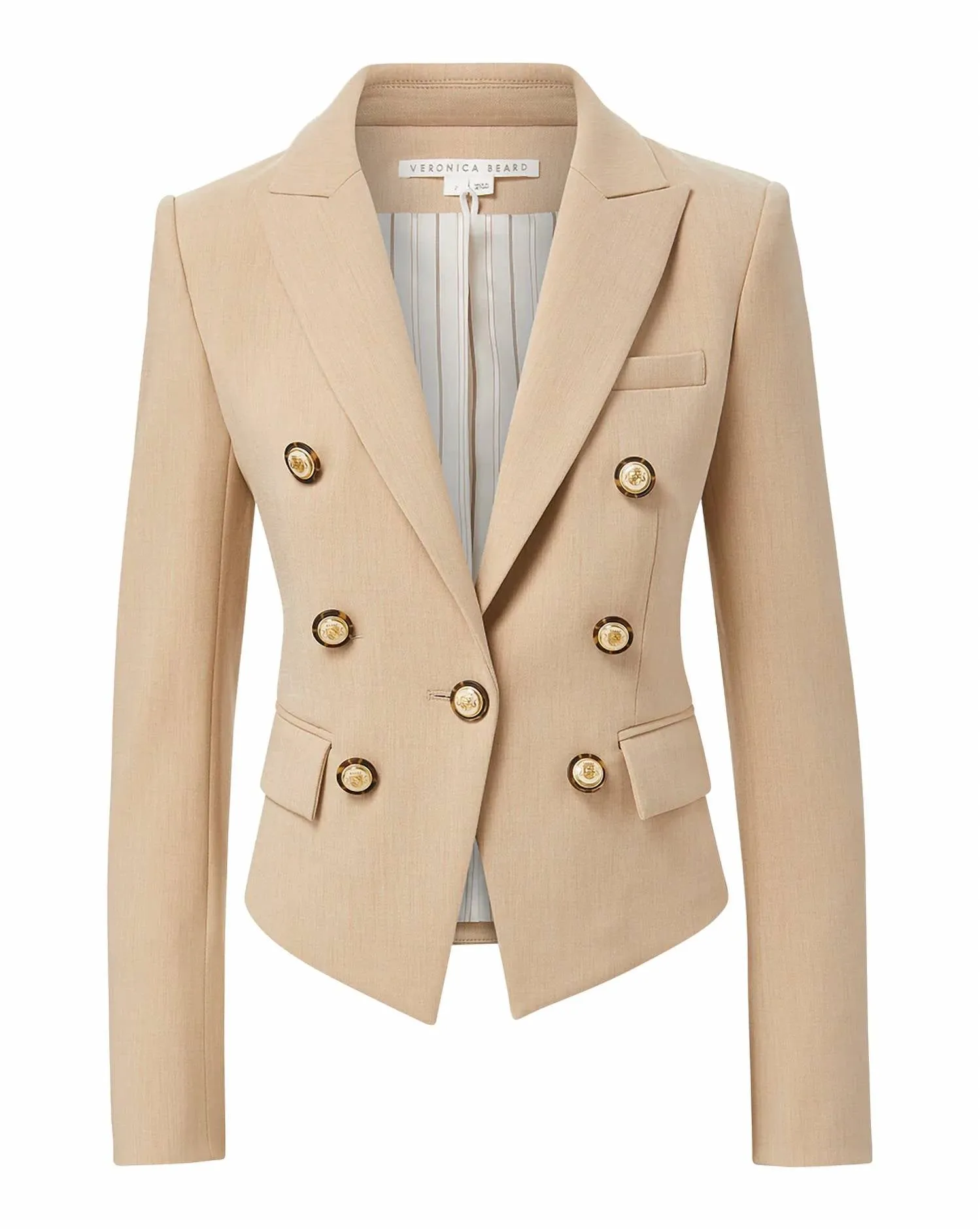Diego Dickey Jacket In Heathered Sand