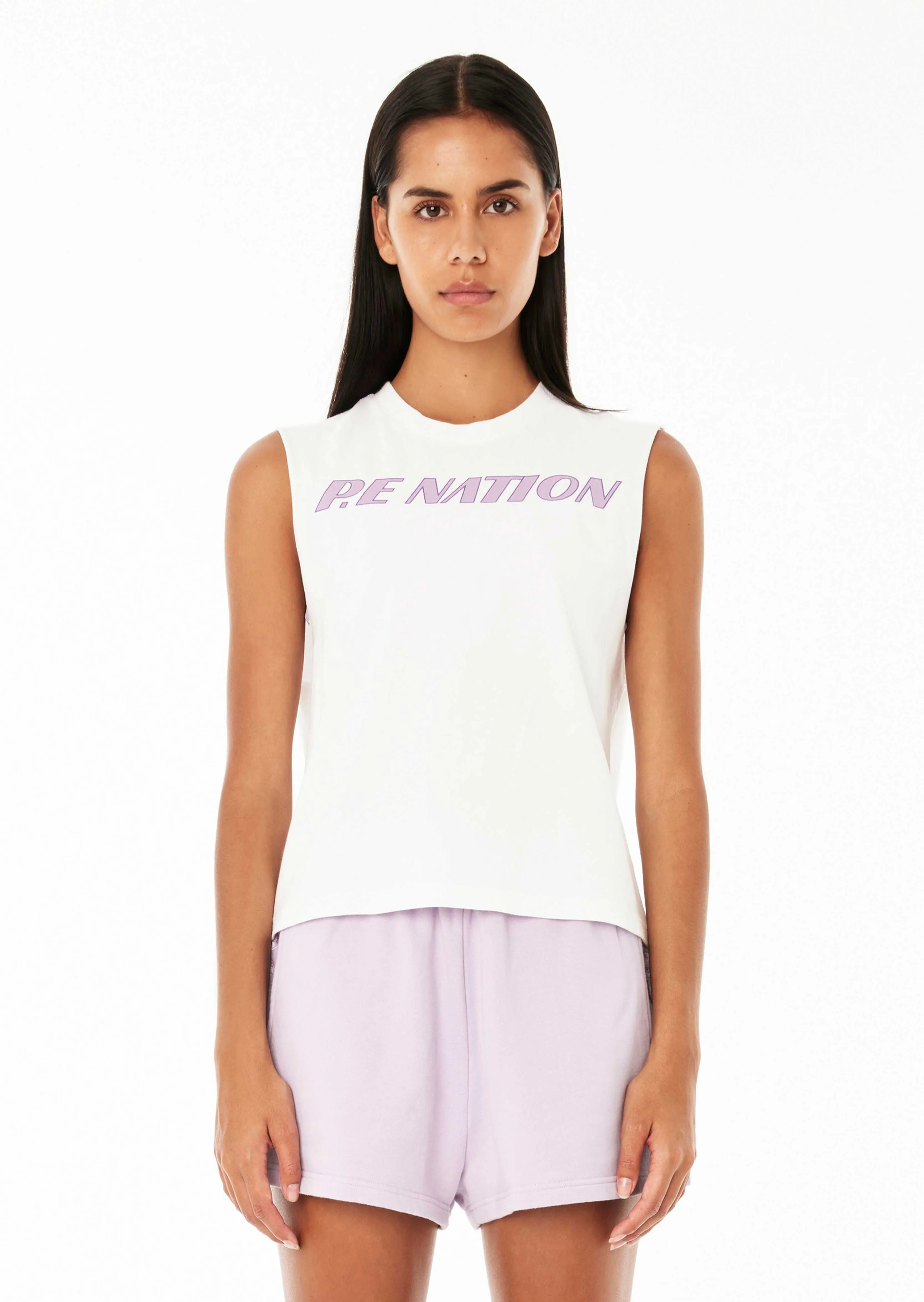 DOUBLE JUMP TANK IN OPTIC WHITE