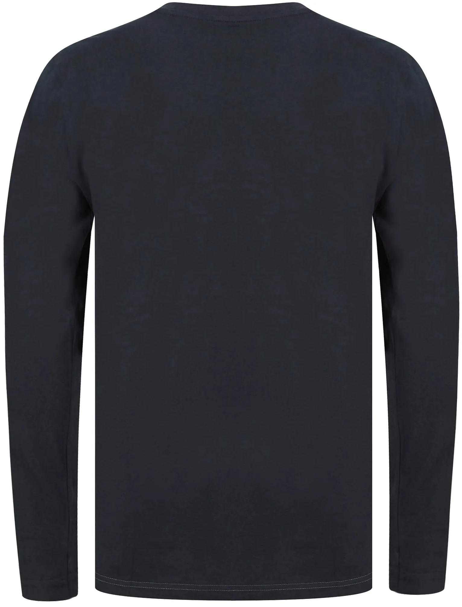 Erisa 2pc Long Sleeve Cotton Lounge Set in Sky Captain Navy - Kensington Eastside