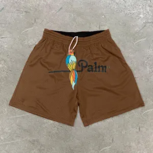 Fashion Retro Casual Loose Mesh Shorts