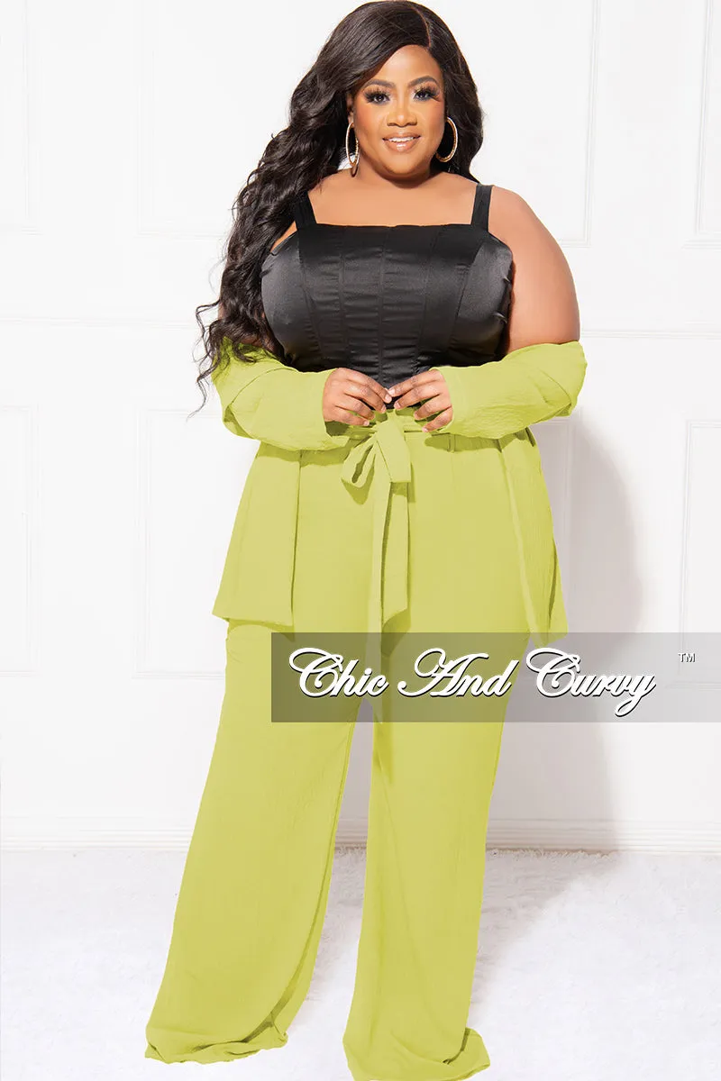 Final Sale Plus Size Blazer 2pc Set in Puce