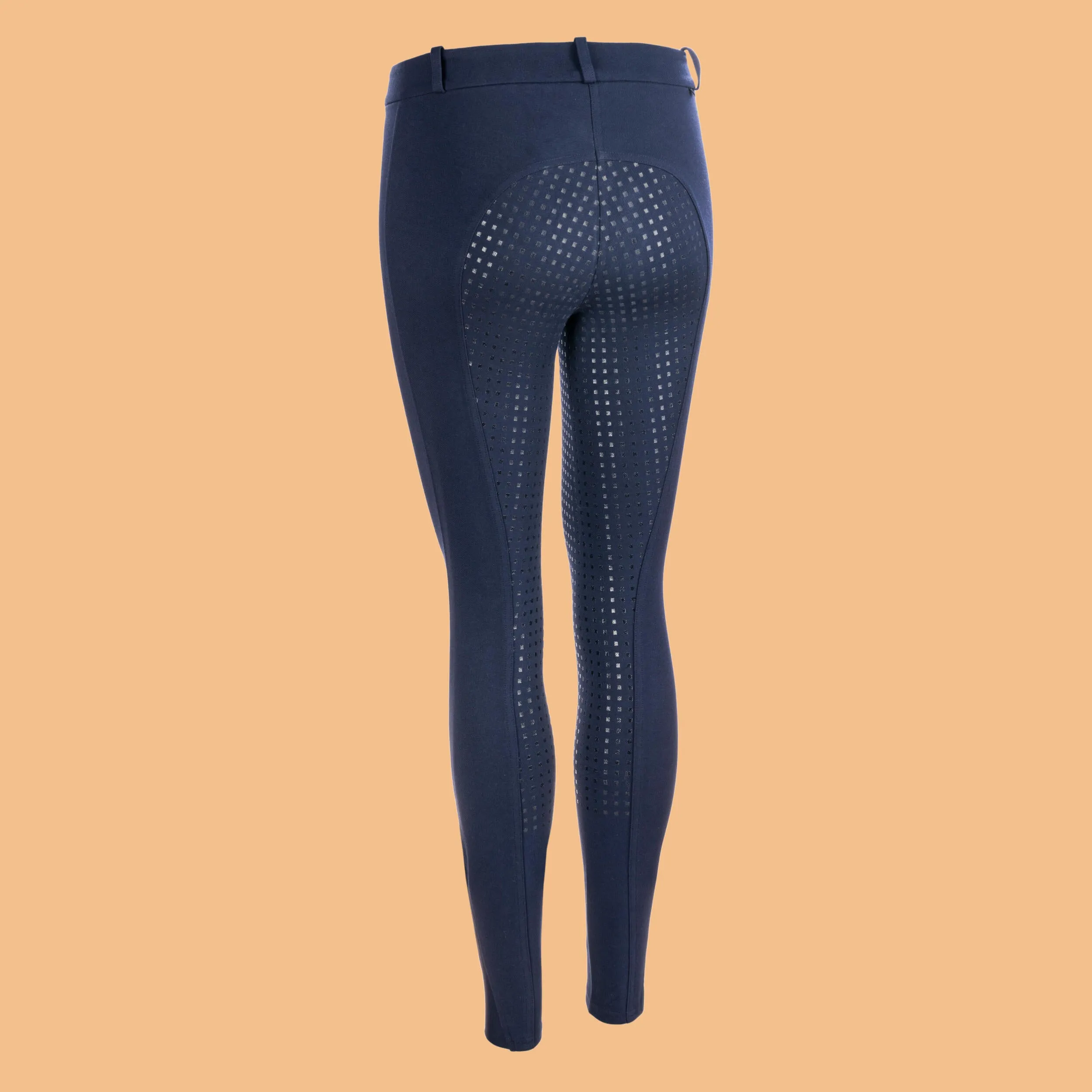 Fouganza women's riding breeches, blue