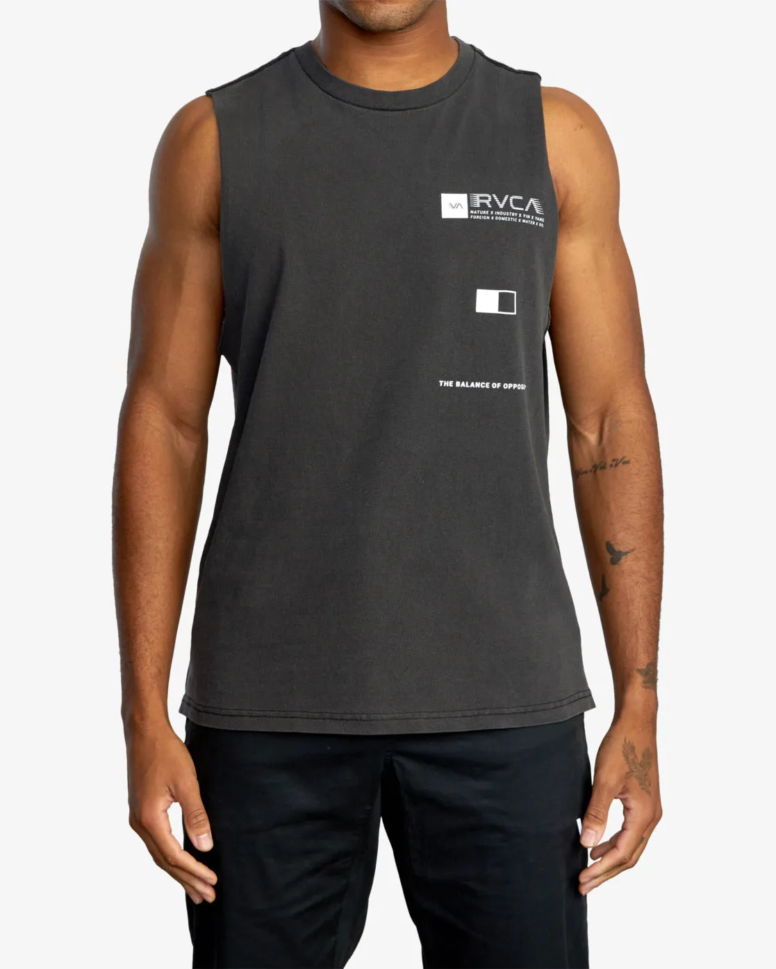 Full Sprint Muscle Tank Top - Black