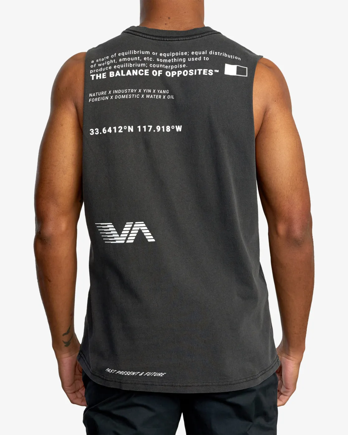 Full Sprint Muscle Tank Top - Black