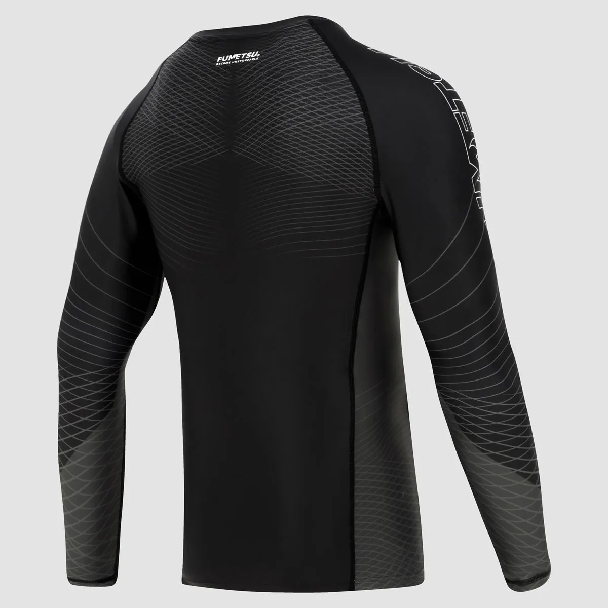 Fumetsu Competitor MK2 Long Sleeve Rash Guard Black/Black