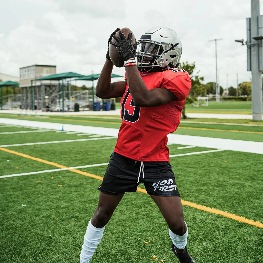 God First Black Shorts - 7"