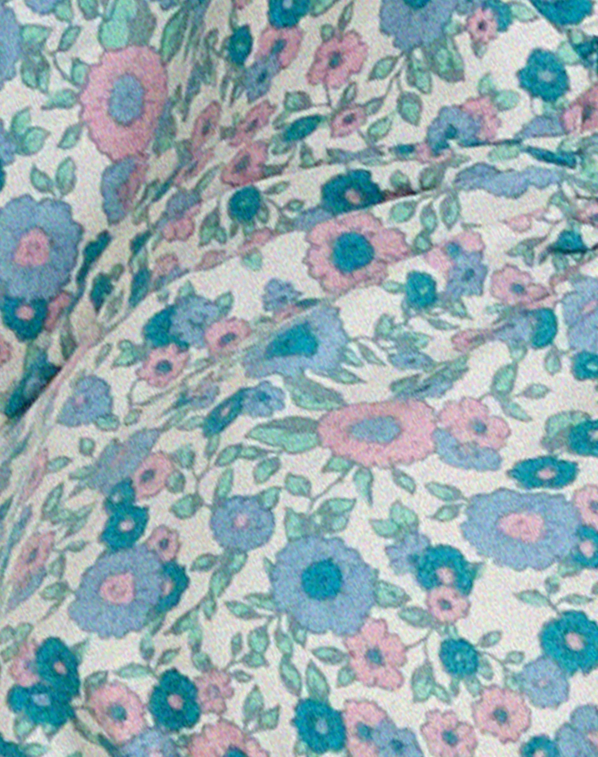 Haenji Bralette Top in Flower Power Blue