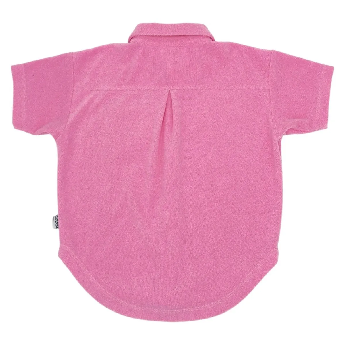ISLA TERRY BUTTON DOWN TOP (PREORDER)