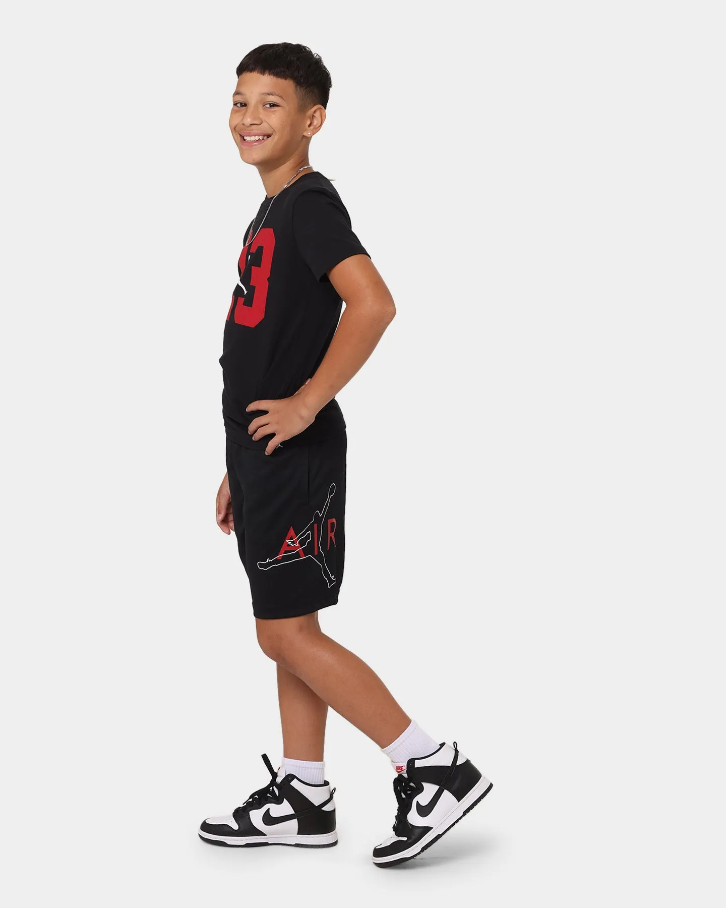 Jordan Kids' Jumpman Mesh Shorts Black
