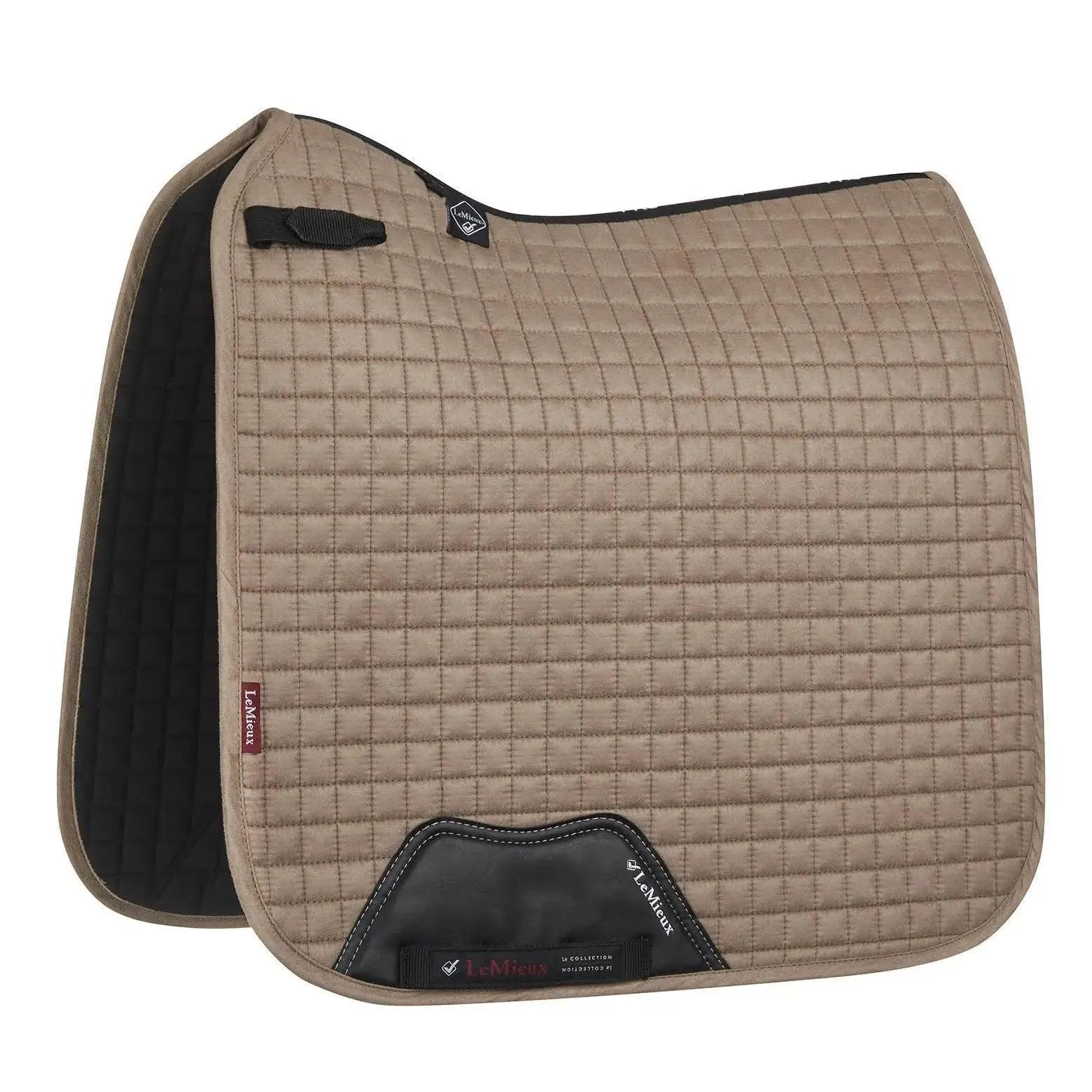 LeMieux luxury suede dressage saddle pad