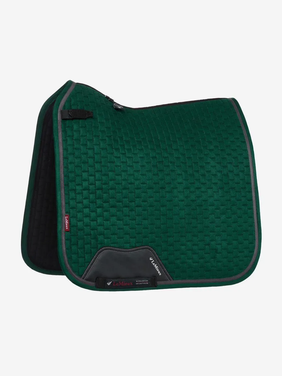 LeMieux luxury suede dressage saddle pad