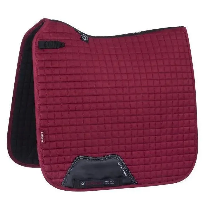 LeMieux luxury suede dressage saddle pad
