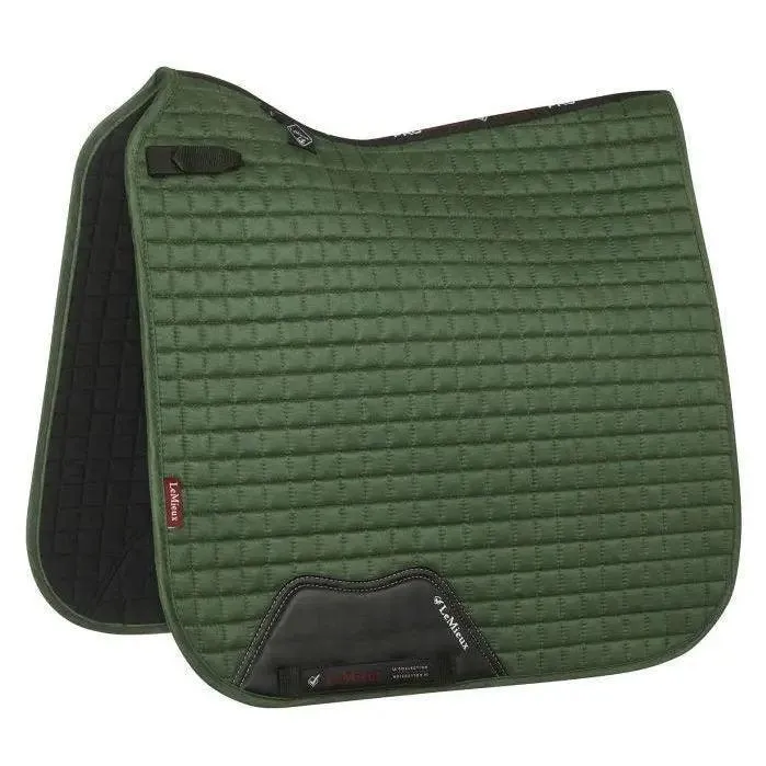 LeMieux luxury suede dressage saddle pad