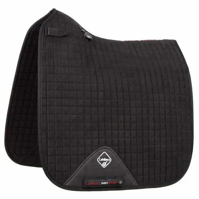 LeMieux luxury suede dressage saddle pad