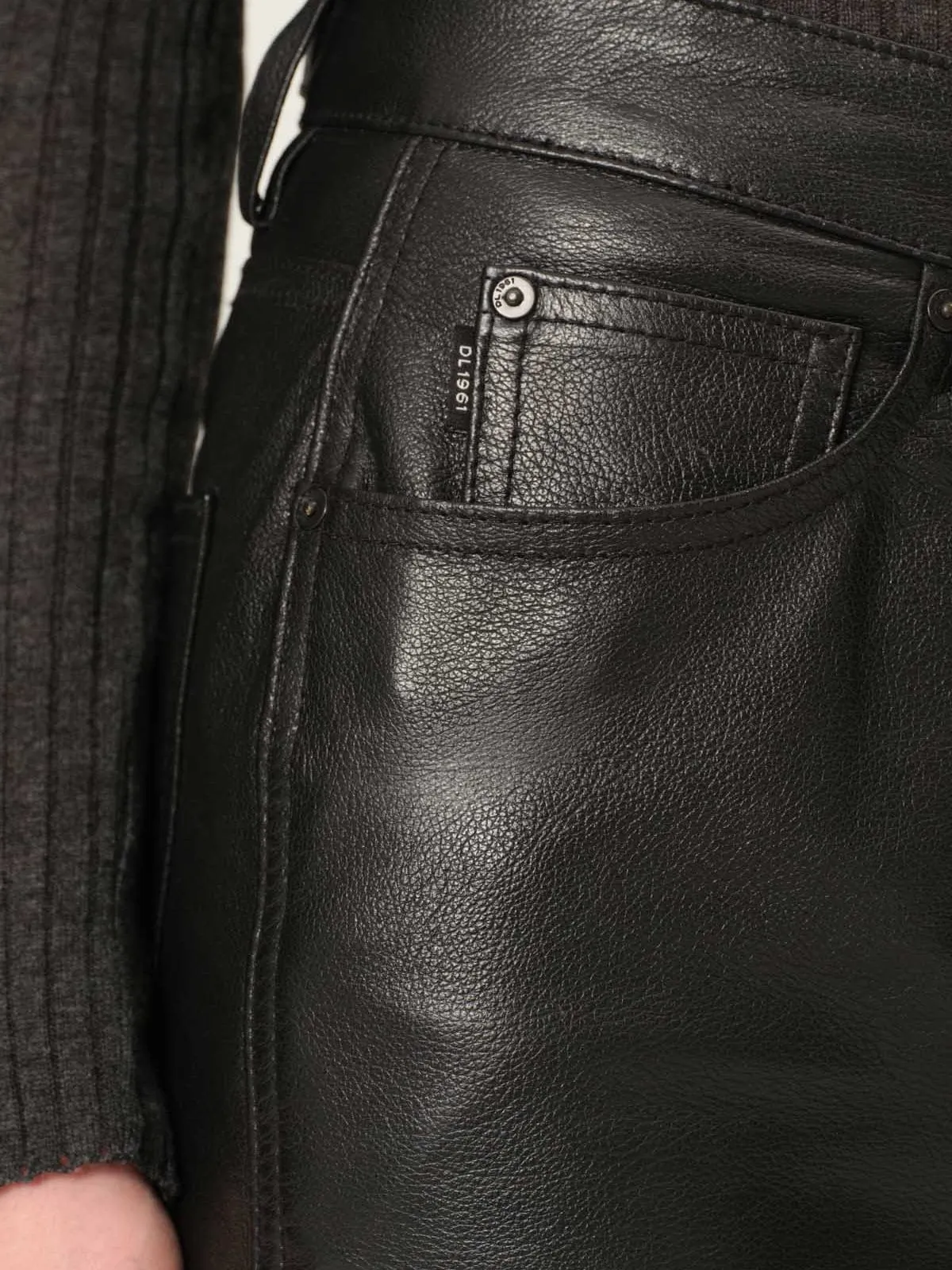 Lexie Leather Maxi Skirt - Black