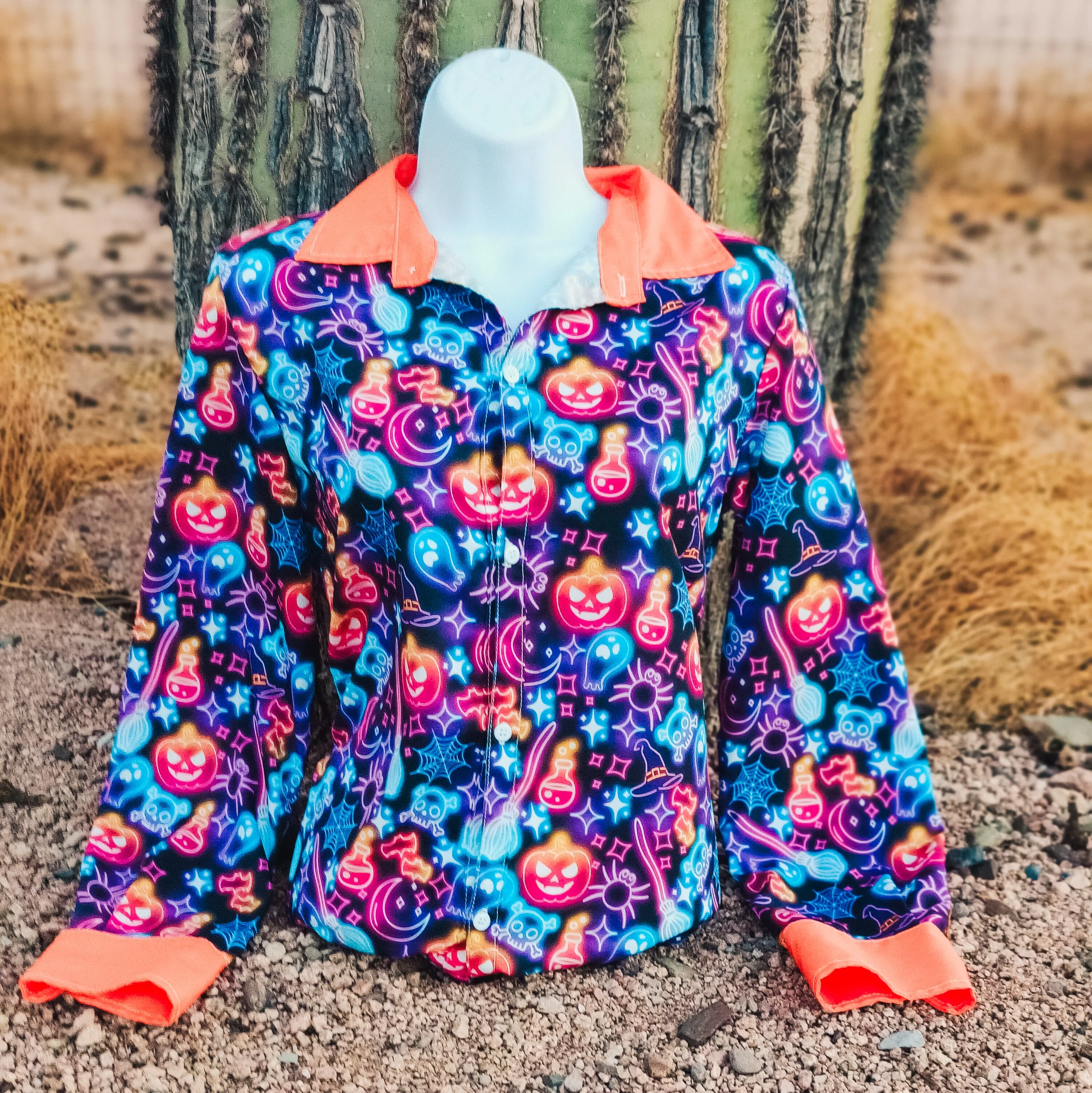 *Limited Edition* Halloween Spooktacular Button Down (In-Stock)