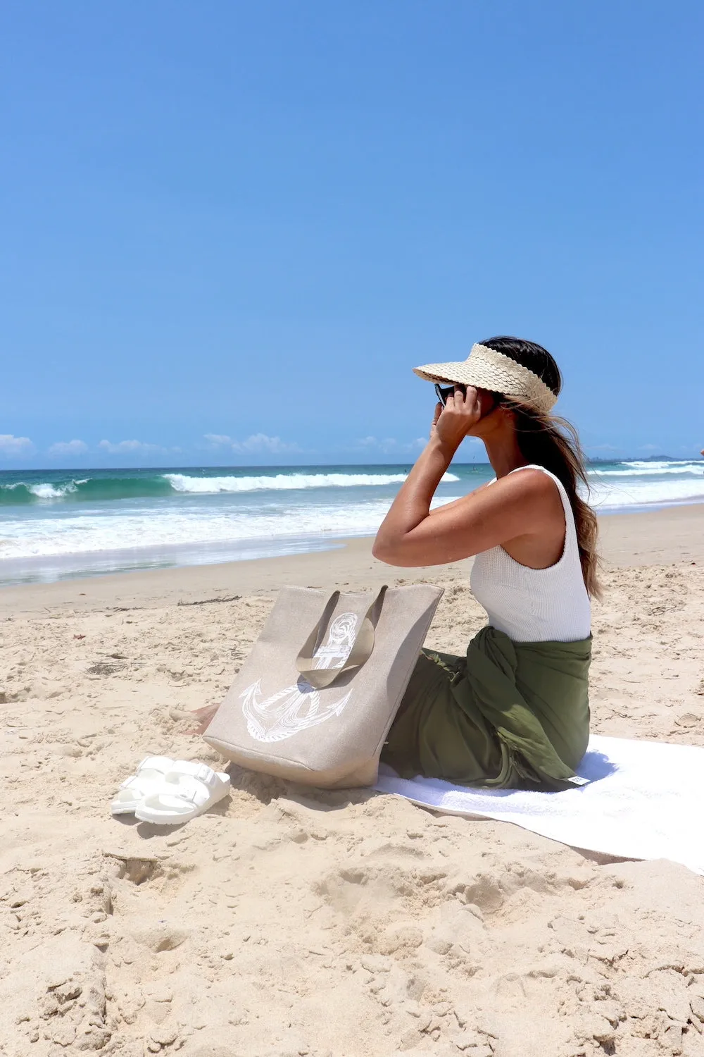 Lontar Palm Leaf Natural Fibre Sun Visor