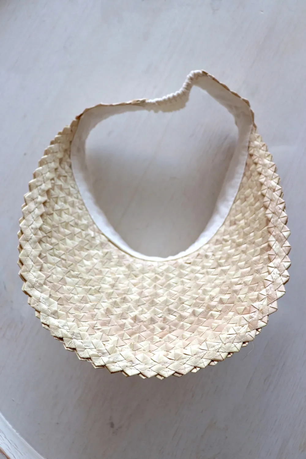 Lontar Palm Leaf Natural Fibre Sun Visor