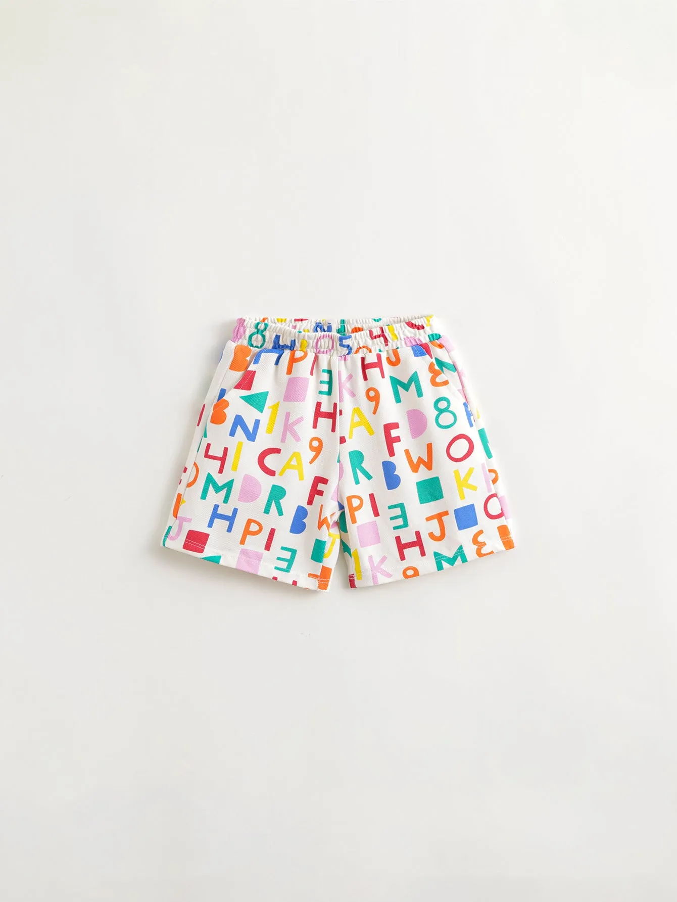 MARC & JANIE Boys Girls Polo Collar Shorts Sets 230676