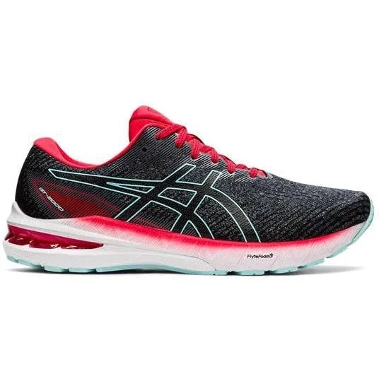 Men's Asics GT-2000 10, Metropolis/Electric Red, 12.5 D Medium