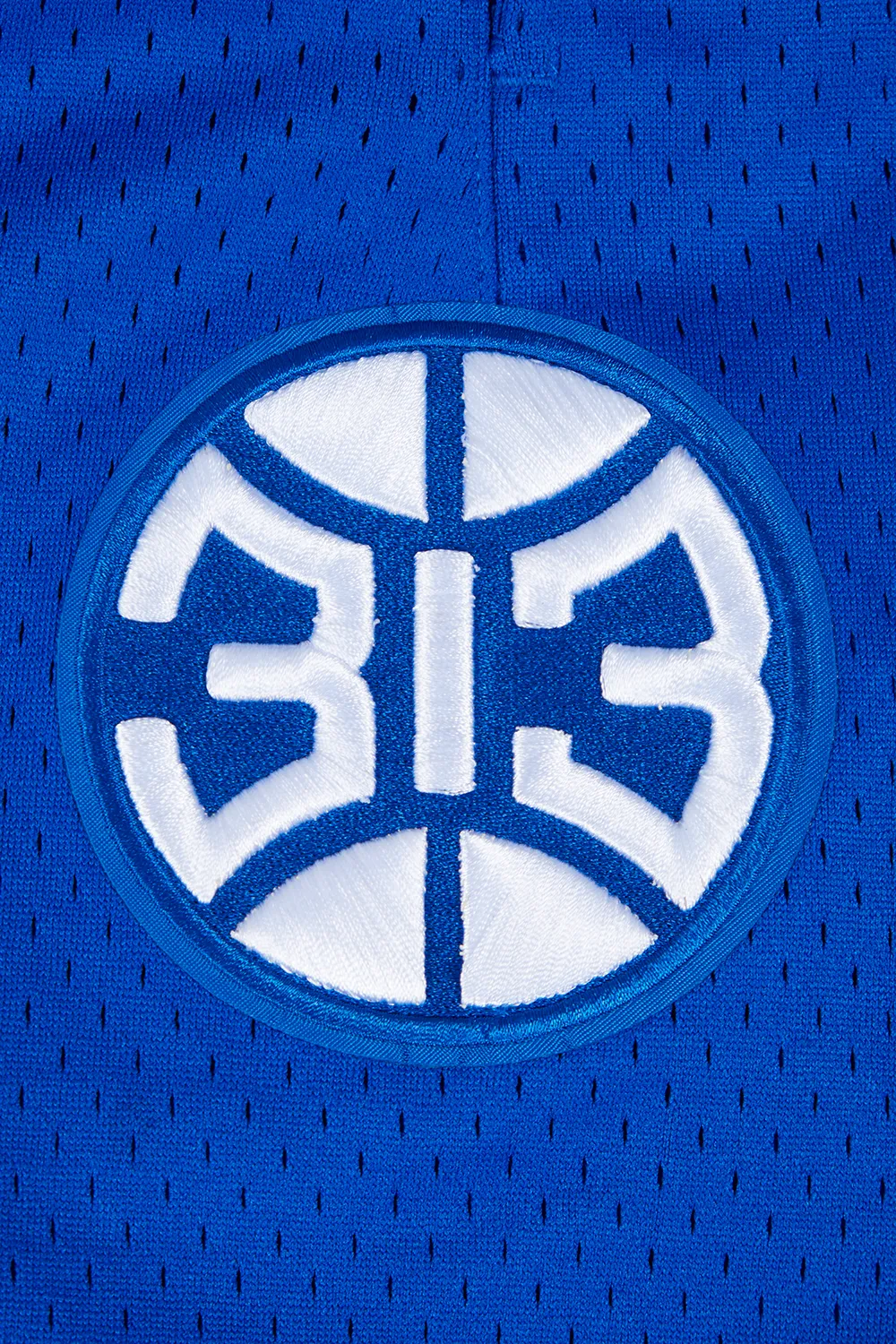NBA DETROIT PISTONS CLASSIC MESH MEN'S SHORT (ROYAL BLUE)