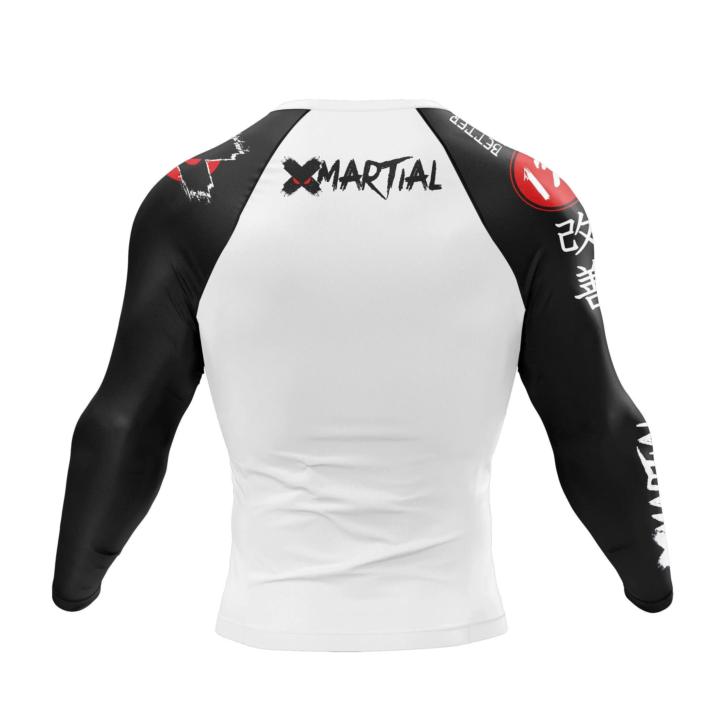 Panda Chair Shot BJJ Rash Guard