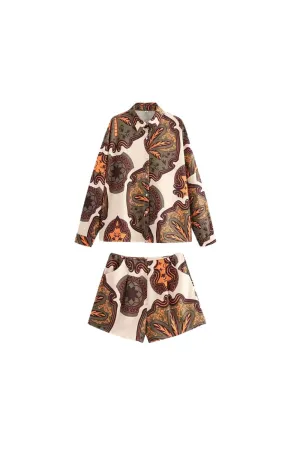 'Penelope'  Vacation - Style Printed Set
