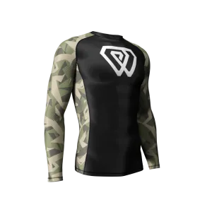 Phalanx "Lightning Camo" Long Sleeve Rash Guard